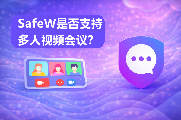 SafeW是否支持多人视频会议？